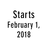 Starts February 1, 2018