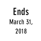 Ends March 31, 2018